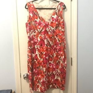 Evan-Picone Floral Dress